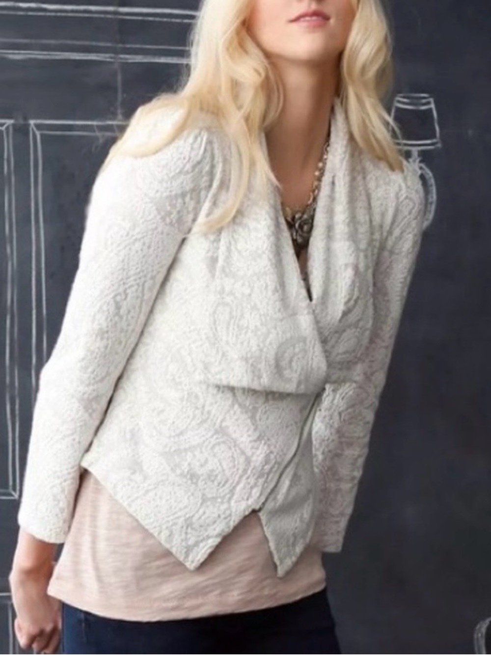 Anthropologie Moth Textured jacket size small - Picture 2 of 8